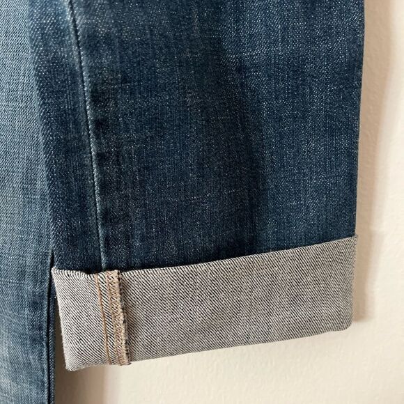 7 For All Mankind Kate dark blue straight leg jeans, great condition, size 26 - Picture 5 of 8